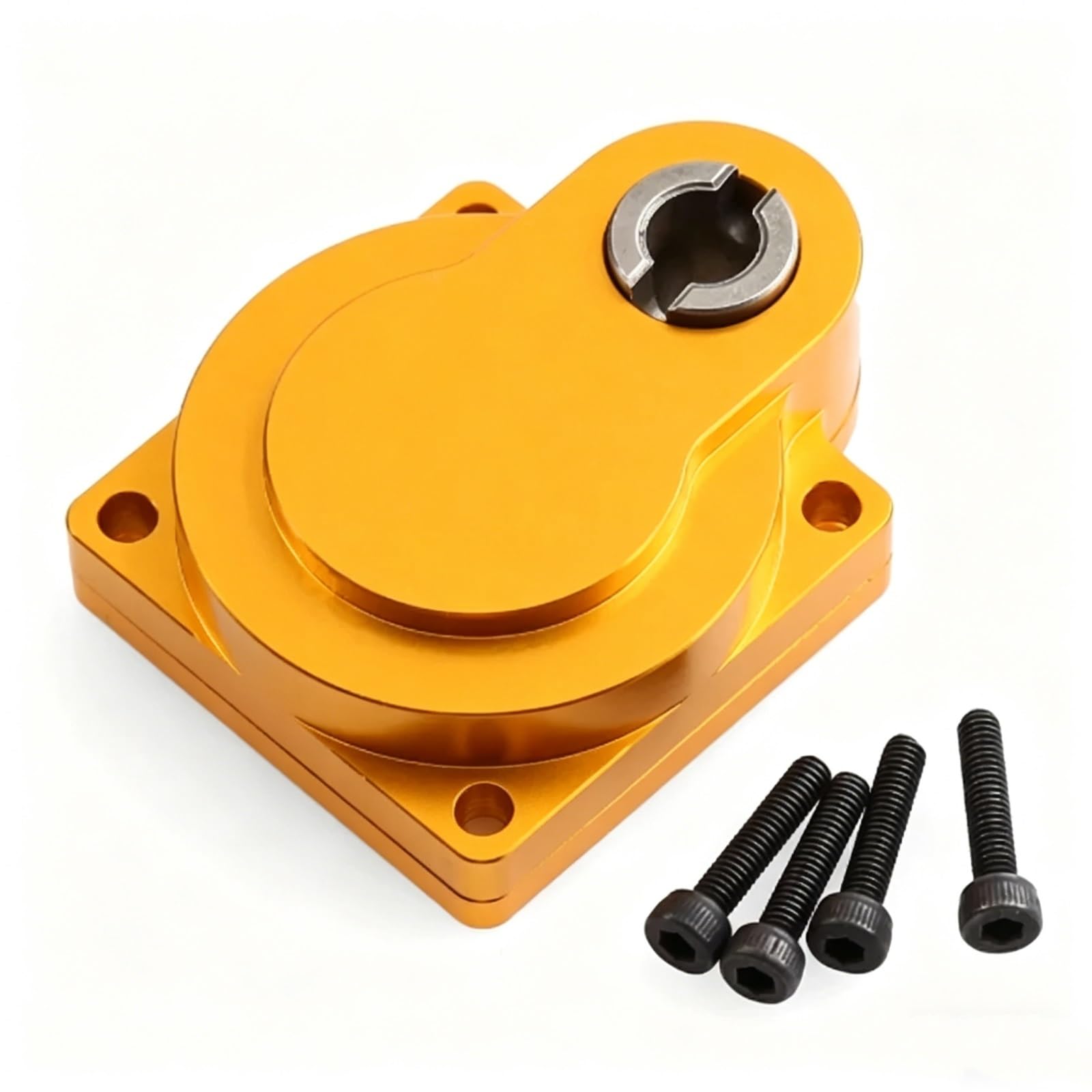 para Hsp para Zhongyang para SH Go FC 16 Motor 18 Clases 11011 Arranque Eléctrico RC Coche Cubierta Trasera Metal Piezas Mejora Repuestos
