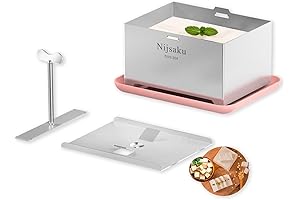 6.3 inch by 4.72 inch Tofu Press - Rapidly Remove Water from...