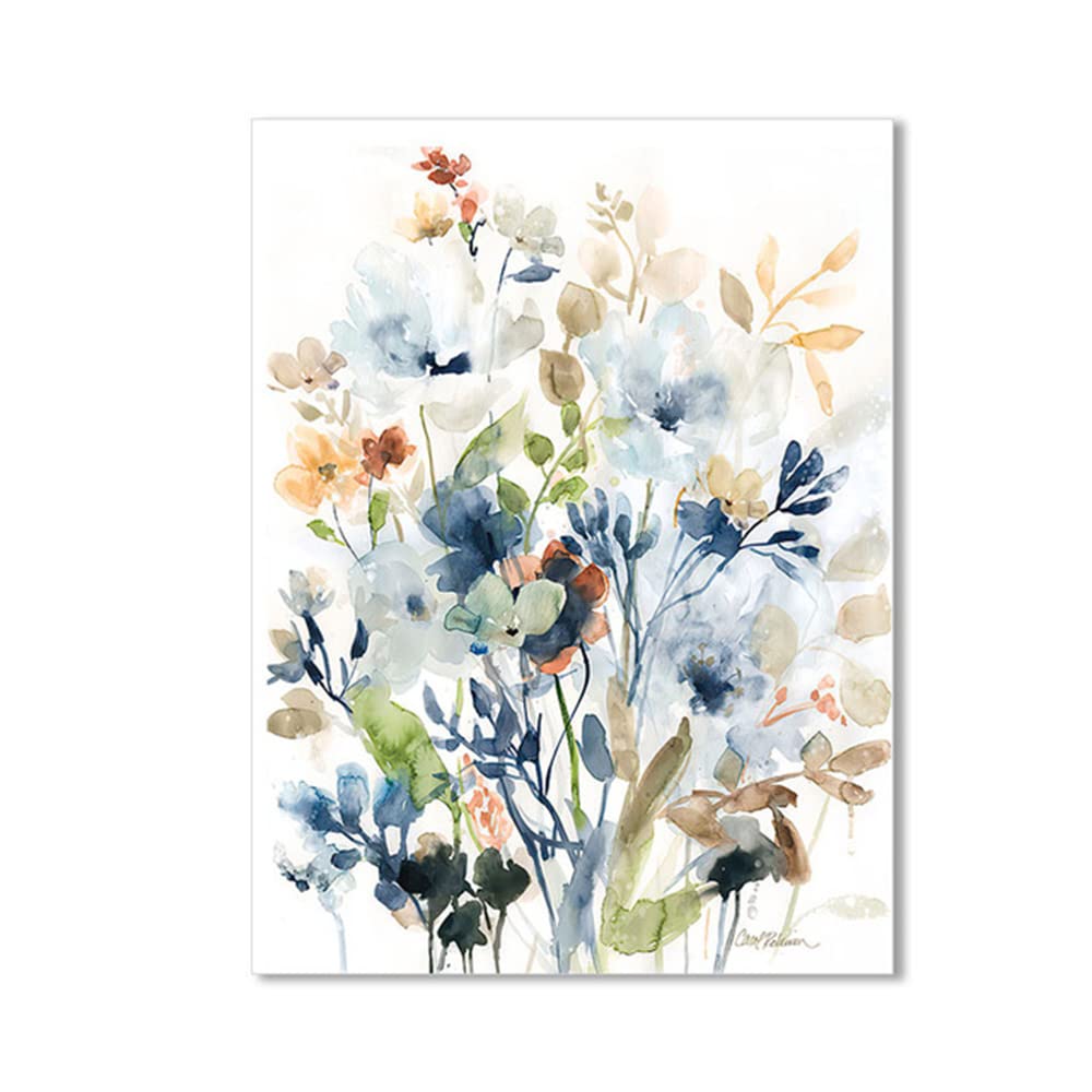 Youihom 2 Cuadro Flores Habitacion 50x70cm Poster Decoracion Salon Laminas Decorativas Pared para Habitacion Lienzos Nordico sin Marco (50x70cm)