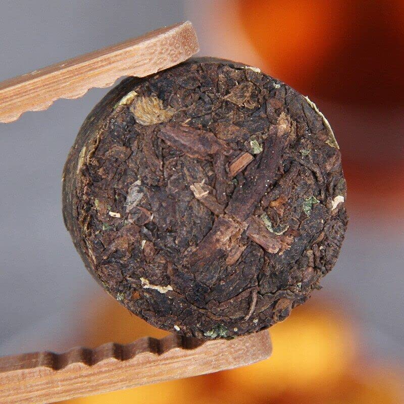 Arroz Glutinoso Aroma Shu Té Puerh Mini Tuocha Té Puer Maduro 500g Bolsa Blanca