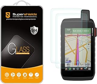 Supershieldz (2 Pack) Designed for Garmin Montana 750i/ 700/ 700i Tempered Glass Screen Protector, Anti Scratch, Bubble Free