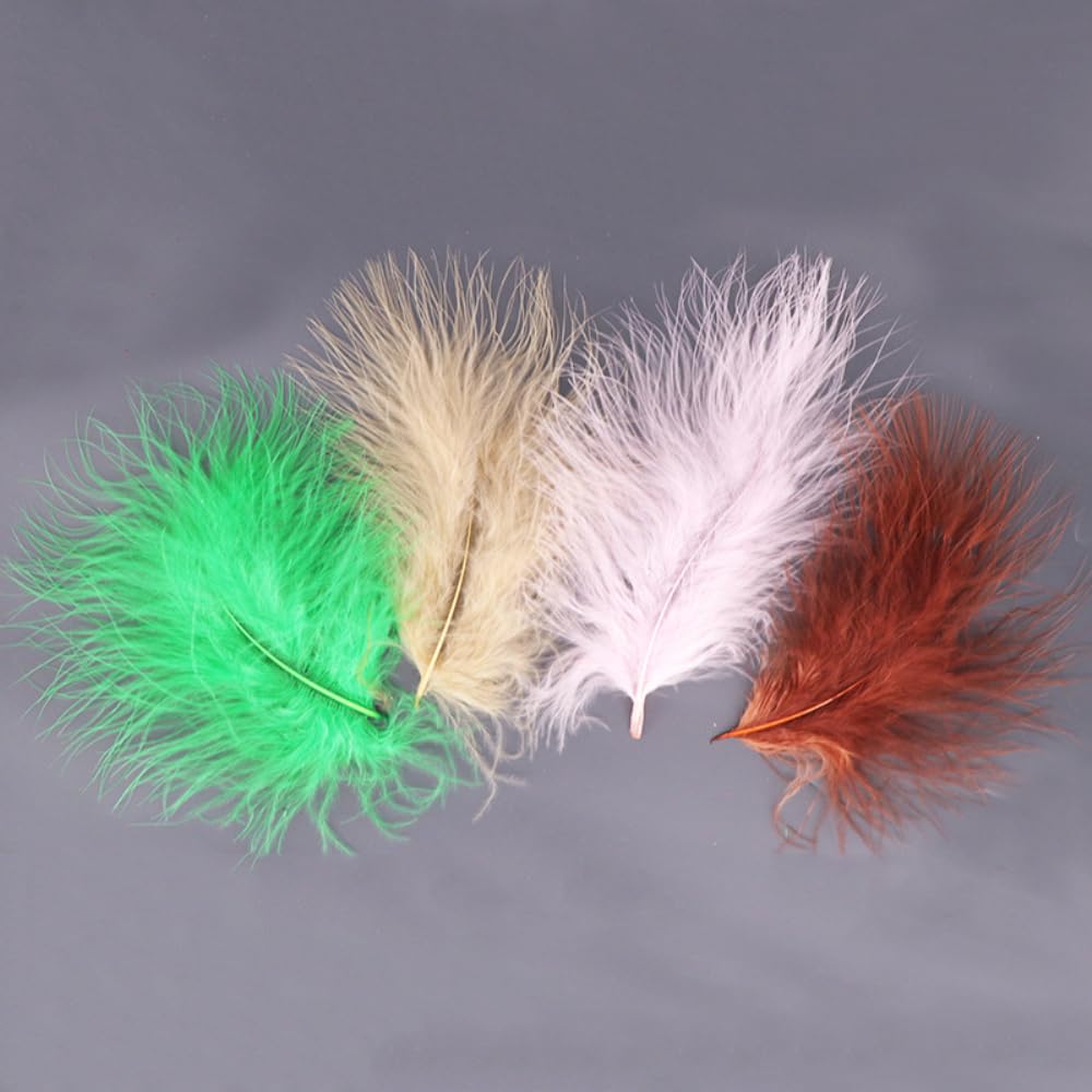150 Piume Colorate Naturali Per Casa, Halloween, Carnevale, Feste - Foto 3