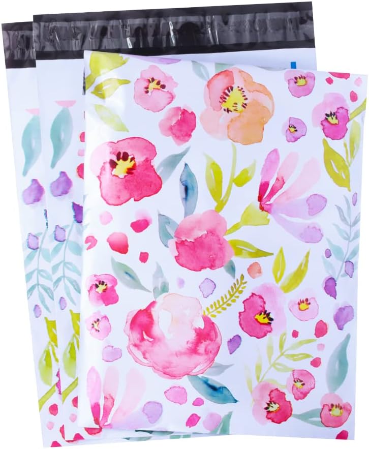 Culigaa 10x13 100/Pack Printed Poly Mailers,Plastic