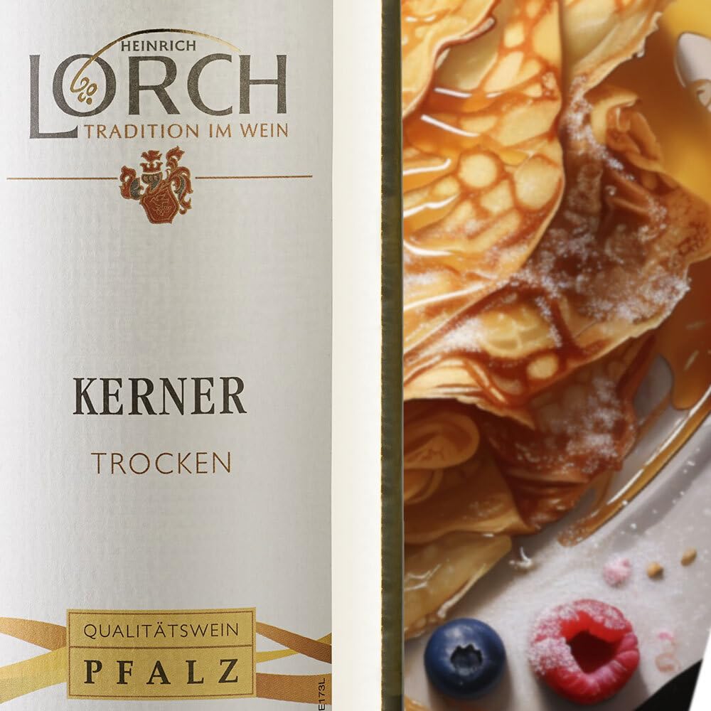 Lorch Kerner QbA, trocken, sortenreines Weinpaket + VINOX Winecards (6x1,0l)