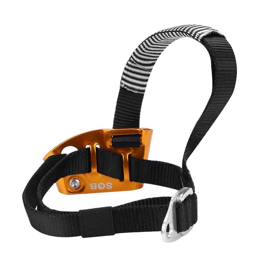 Tbest Foot Ascender Climbing,Piede Ascender, Piede Destro/Sinistro per L'Attrezzatura da Alpinismo per Alpinismo, Arrampicata su Roccia, Soccorso Antincendio O Protezione Ingegneristica