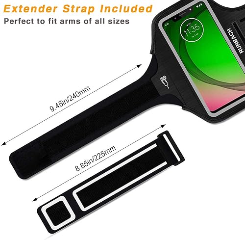 Miniatura 2 de RUNBACH Brazalete para correr para Motorola G FastG ProG StylusG8G8 PowerG8 PlayG8 PlusG7G7 PowerG7 PlayG7 PlusEE6E6 PlusZ4, bolsa de ejercicio a