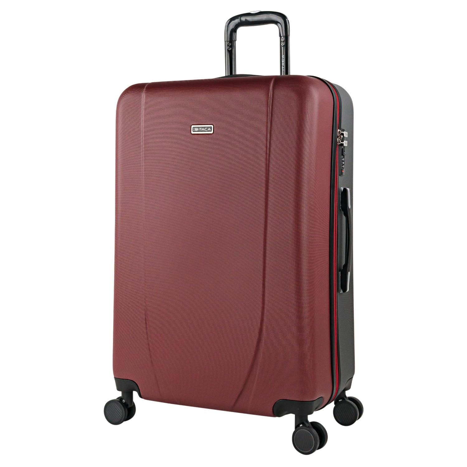 ITACA - Maleta de Cabina 55x40x20 - Maletas De Viaje Cabina Rígidas Trolley con 4 Ruedas Dobles para Avion Ligera Equipaje De Mano Candado de Combinación. Compatible Ryanair, Verde Menta — view 30
