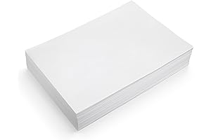 Premium Weight 32lb Bond White 5" x 7" Sheets - Note Paper Memo Sheets