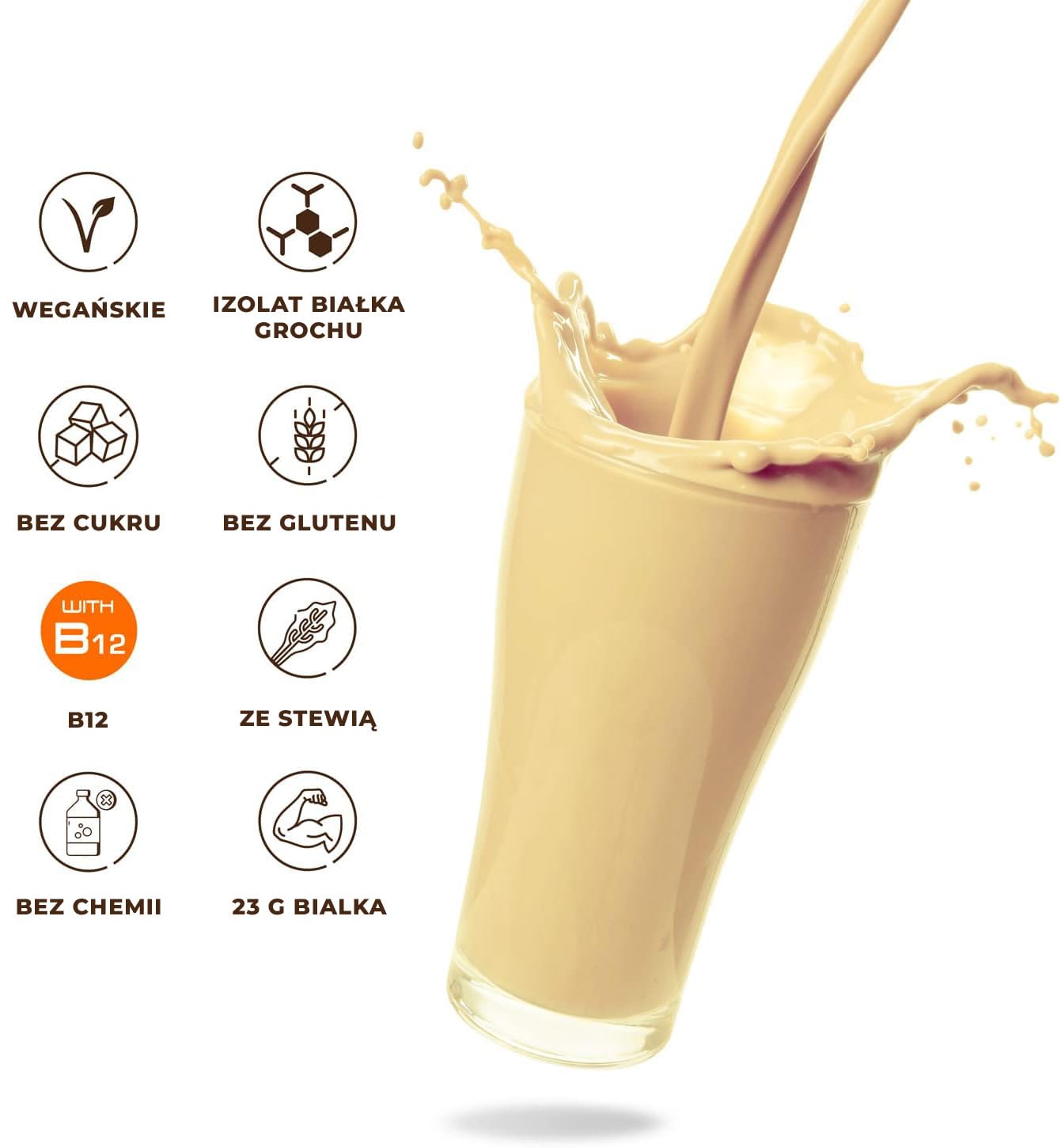 Vegan Protein 750g Weider | Proteína Vegana Pisane® B12, Sin Gluten