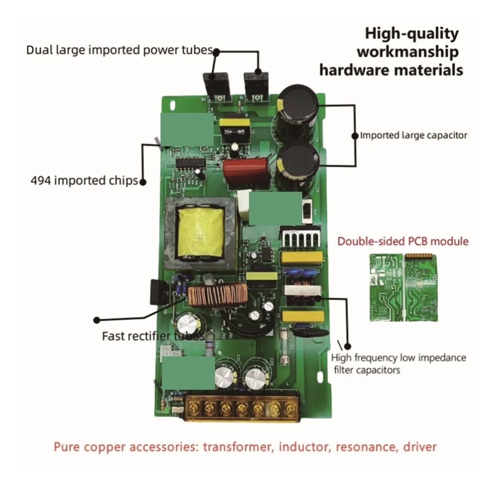 Alimentatore switching DC regolabile da 600 W con display digitale LCD