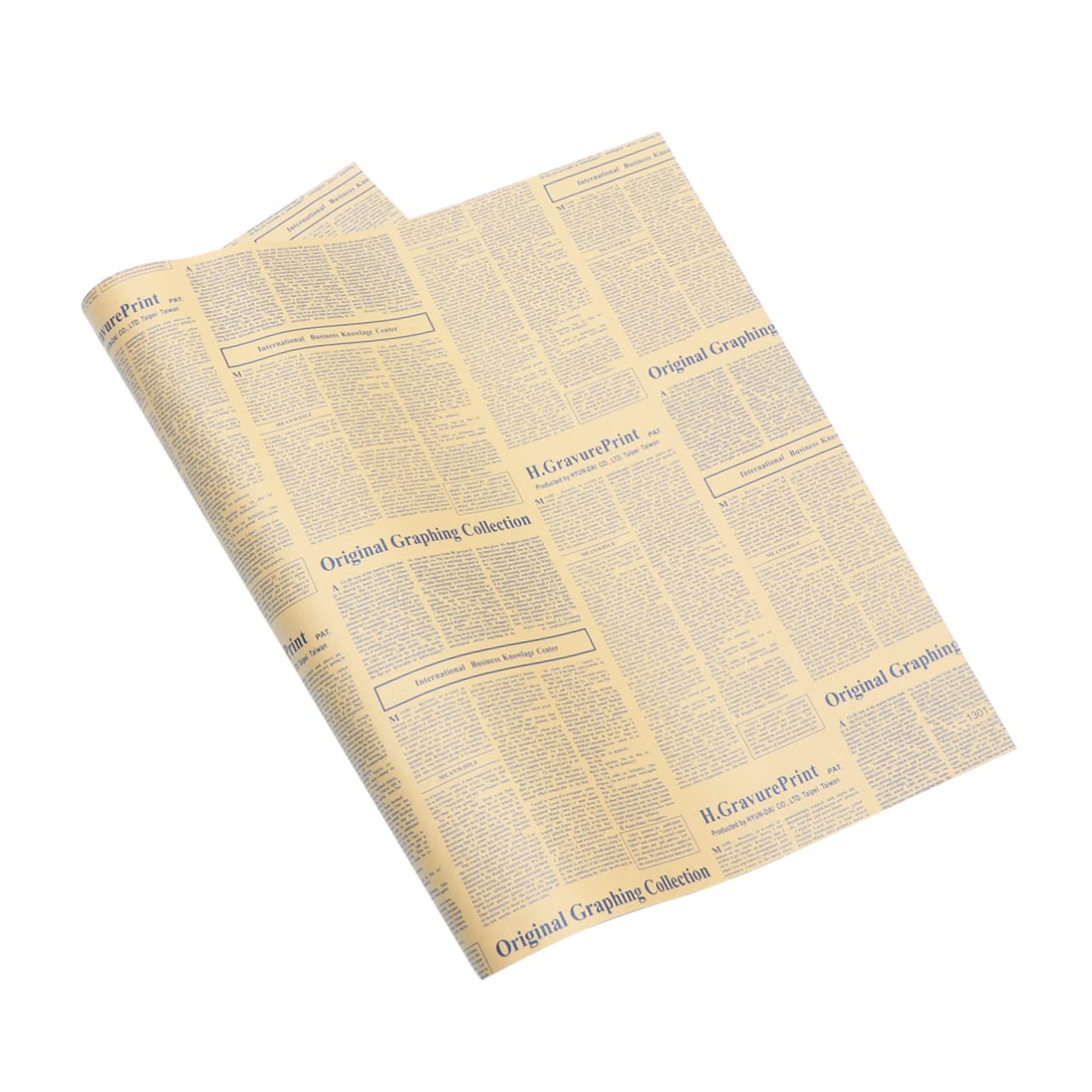 FOMIYES Geschenkpapier Mit Blumenmotiv 40 Blatt Papierverpackungen Für Bastelprojekte