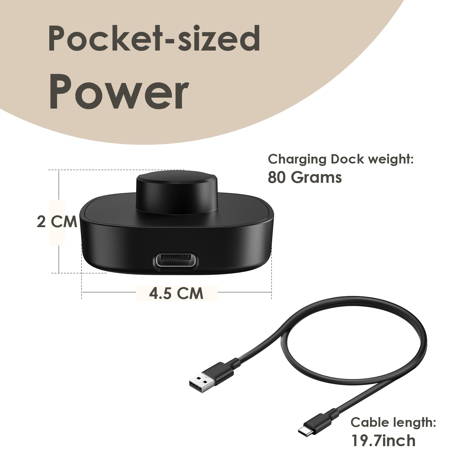 Caricatore Smart Ring – Compatibile con Ou-ra Ring Gen3, dock di ricarica rapida con cavo USB C, caricatore per Smart Ring misura 6/7/8/9/10/11/12 (11)