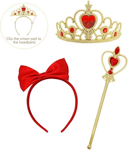 Miniatura 9 de Eledobby Snow White Costume for Girls Princess Dress Up Clothes Halloween Cosplay Outfits Fancy Birthday Party Dresses