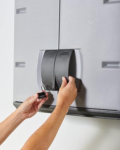 Miniatura 7 de Rubbermaid - Armario pequeño de almacenamiento con puertas armario de almacenamiento con cerradura 18 pulgadas de profundidad x 36 pulgadas de ancho