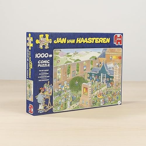 Jumbo Jan van Haasteren The Art Market 1000 Pezzi Puzzle - 6