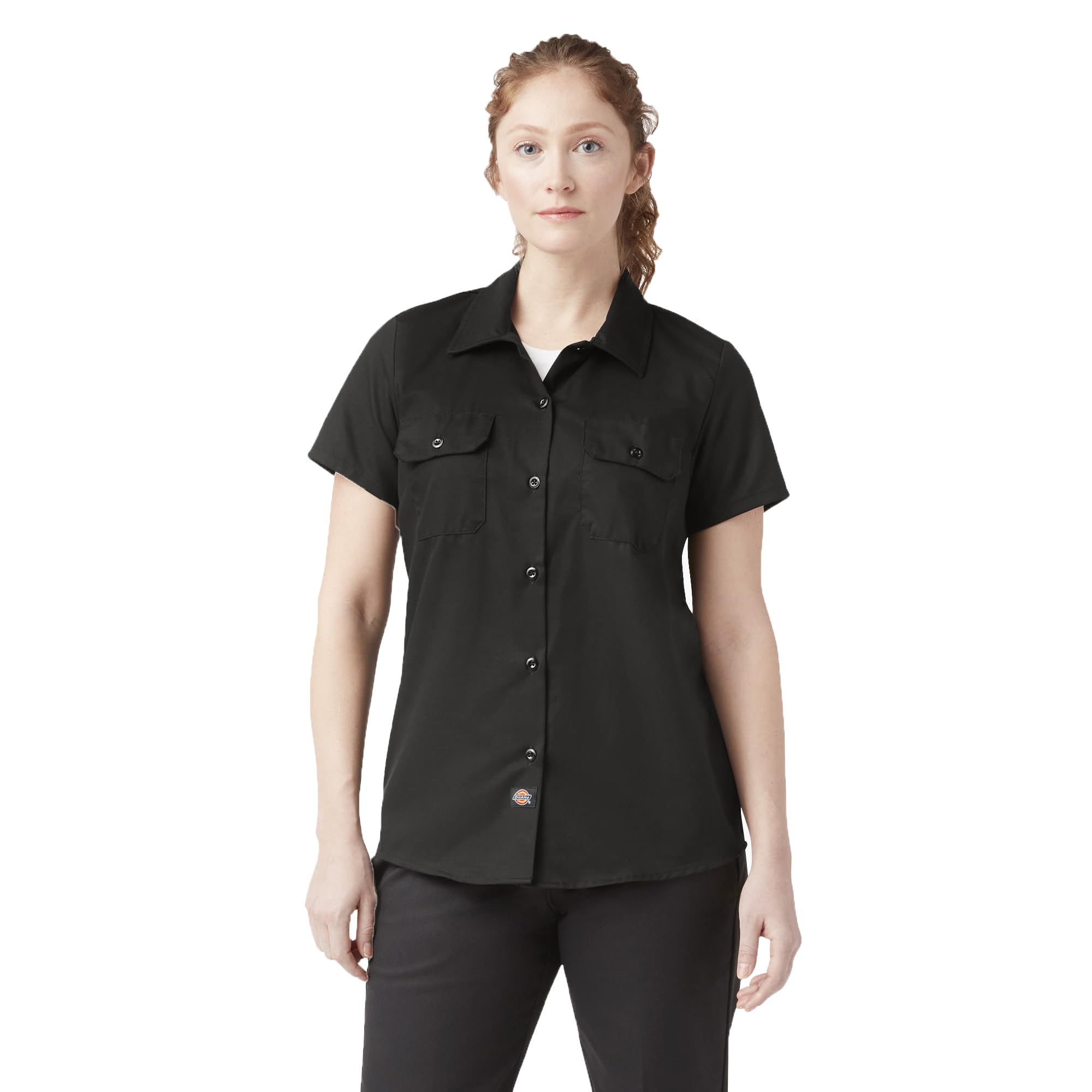 Dickies Women's 574 Original Work Shirt, Dickies Black, S