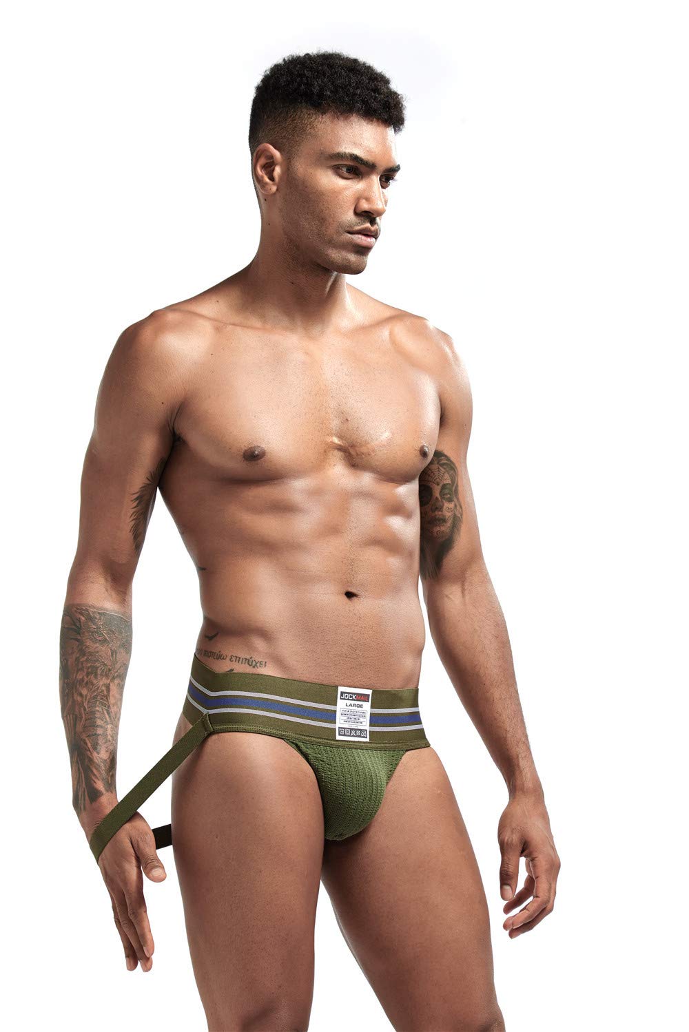 Homme Jockstraps sous-vêtements Ceinture Large Supporter Athlétique Confortable Jockstrap Sport Homme Jockstrap Homme