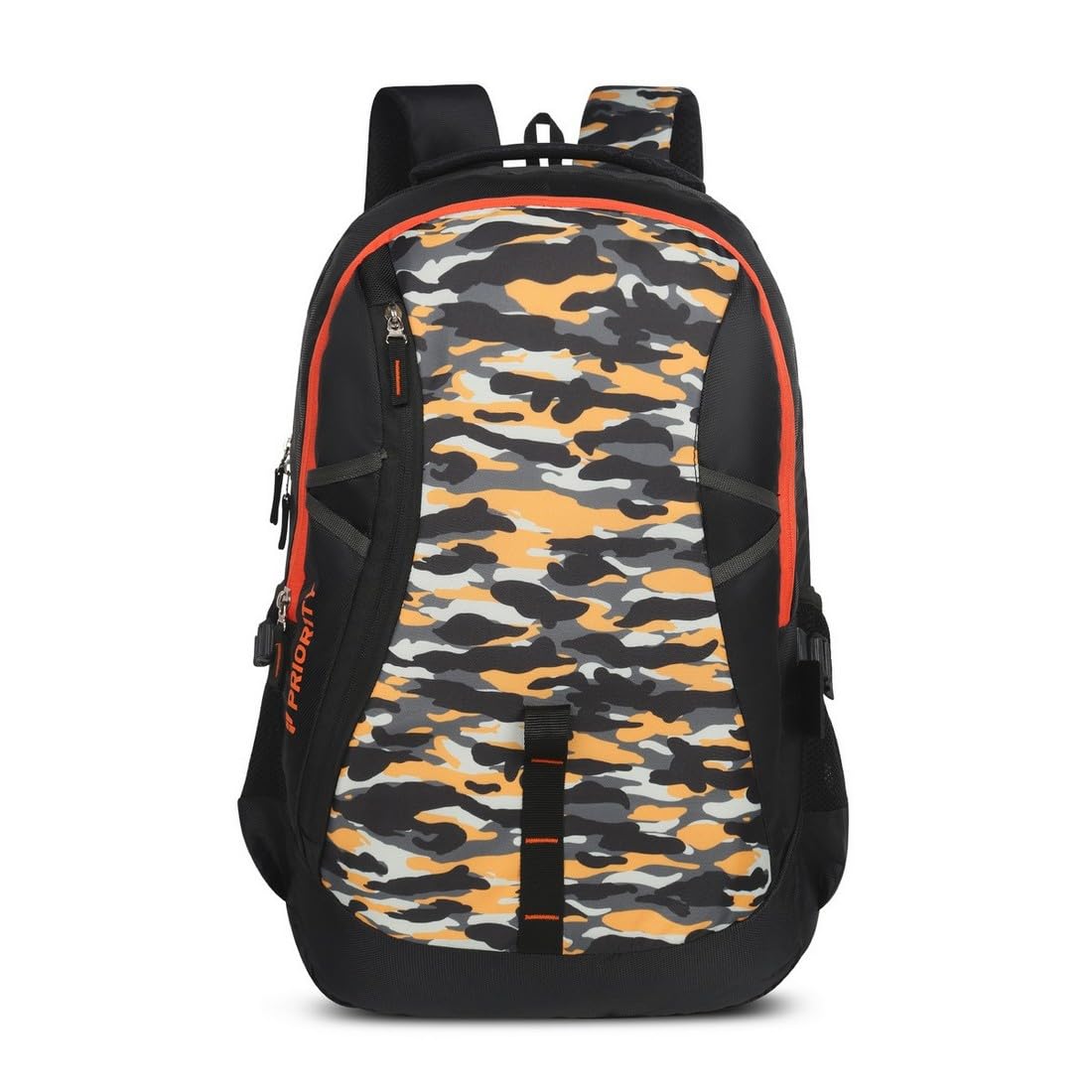priority 22 Inch Durable Trekking Backpack for Hiking And Camping | Rucksack And Travel Backpack For Men & Women (Black)-picture-19