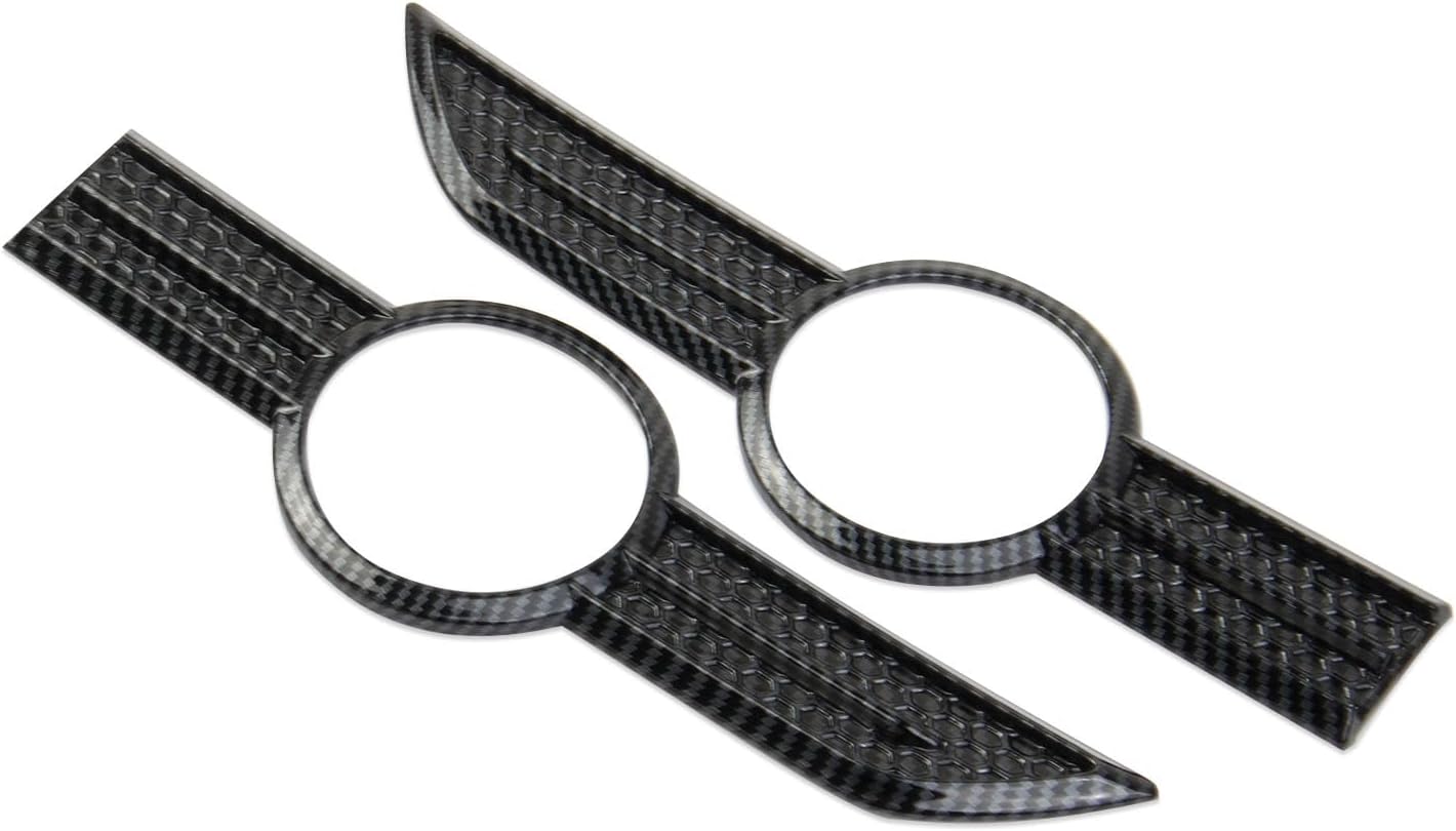 Carbon Fiber Style Body Side Badge Emblem Frame Trim Accessories for Nissan 370Z