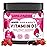 Llama Naturals Vitamin D3, Vegan, Organic Immune Support Supplement, Vitamin D Gummies for Adults and Kids, Real Fruit Gummy Vitamins, Promotes Bone Health, No Added Sugar Cane, Raspberry, 60 Ct
