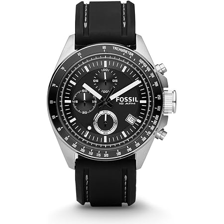 Fossil Decker Chronograph Black Dial 