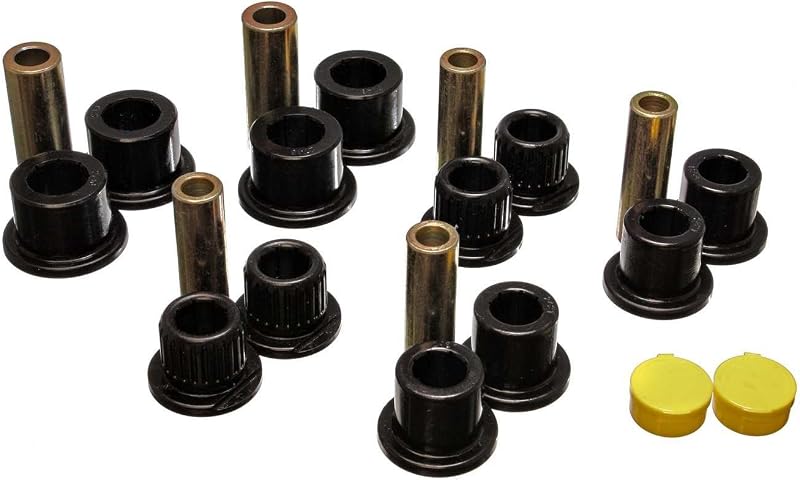 Kit de buchas de feixe de molas traseiro Energy Suspension 4.2147G para Ford Fullsize Truck 1999–2004 – Kit