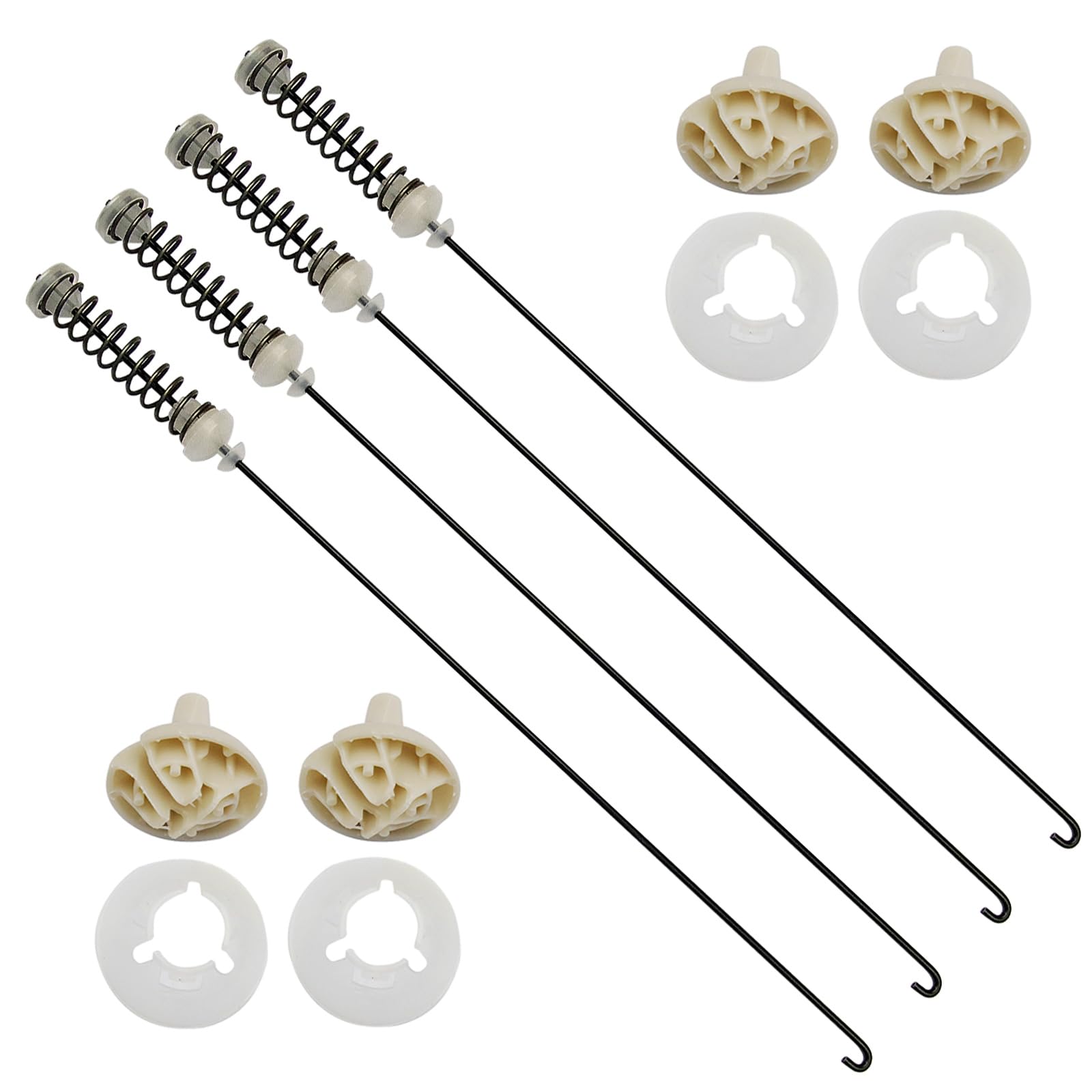 Genuine Whirlpool W10780045 Suspension Rod Kit - OEM Replacement For Washer Tub