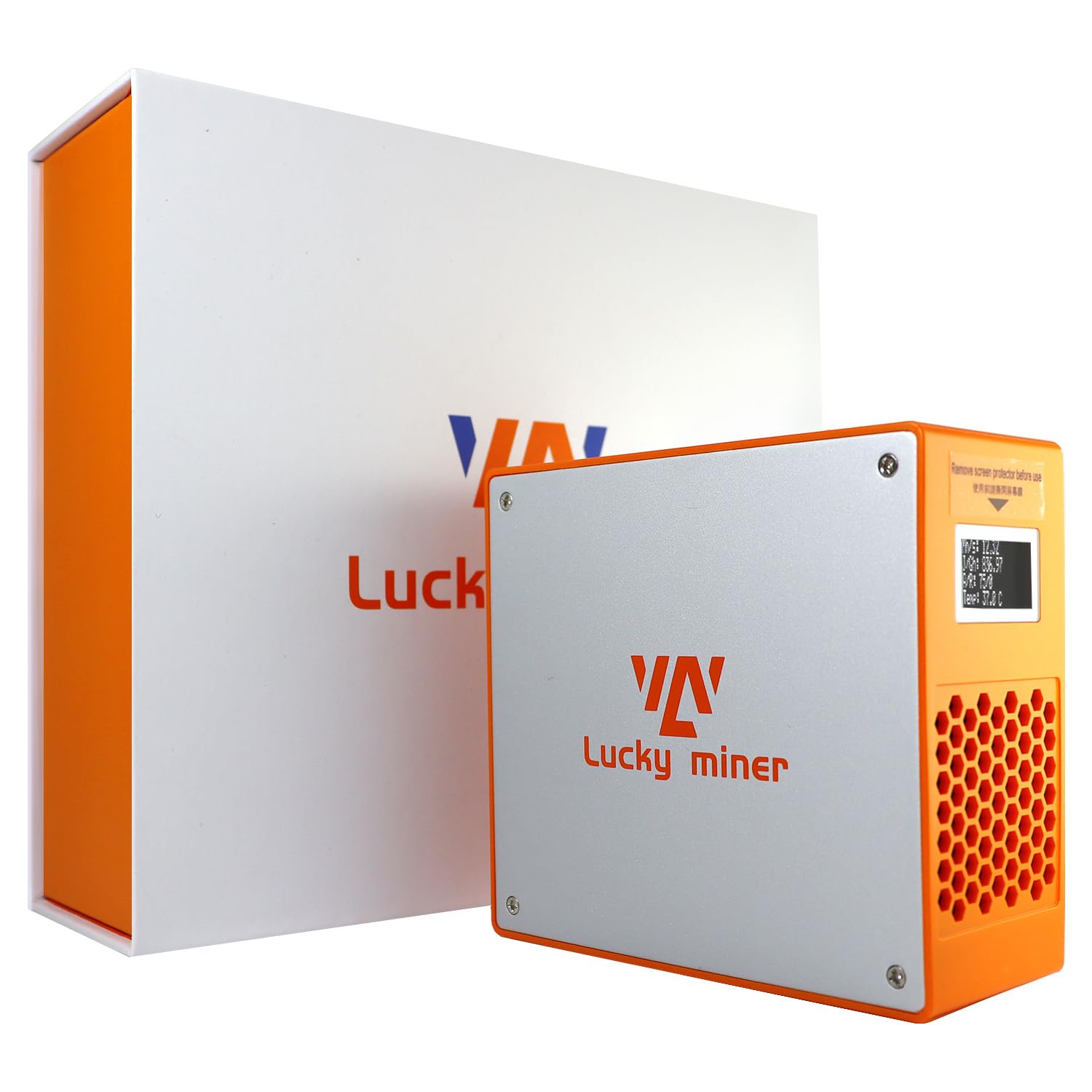 Lucky Miner LG07 Quiet Home Crypto Miner Perfect for Dogecoin & Litecoin, Scrypt ASIC 10-12MH/s, Super Low Power 25-27W, Built-in 2.4GHz WiFi, Easy Setup