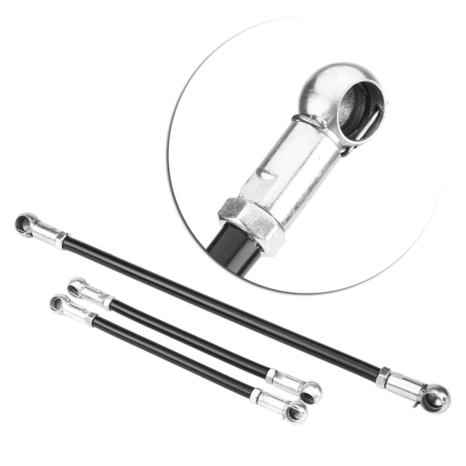 Ymiko 3 Pièces Connexion de Lien de Vitesse de Changement de Vitesse de Voiture, Bielles de Lien de Changement de Vitesse de Voiture pour 106 1991-2003 1994-2004 245283 +