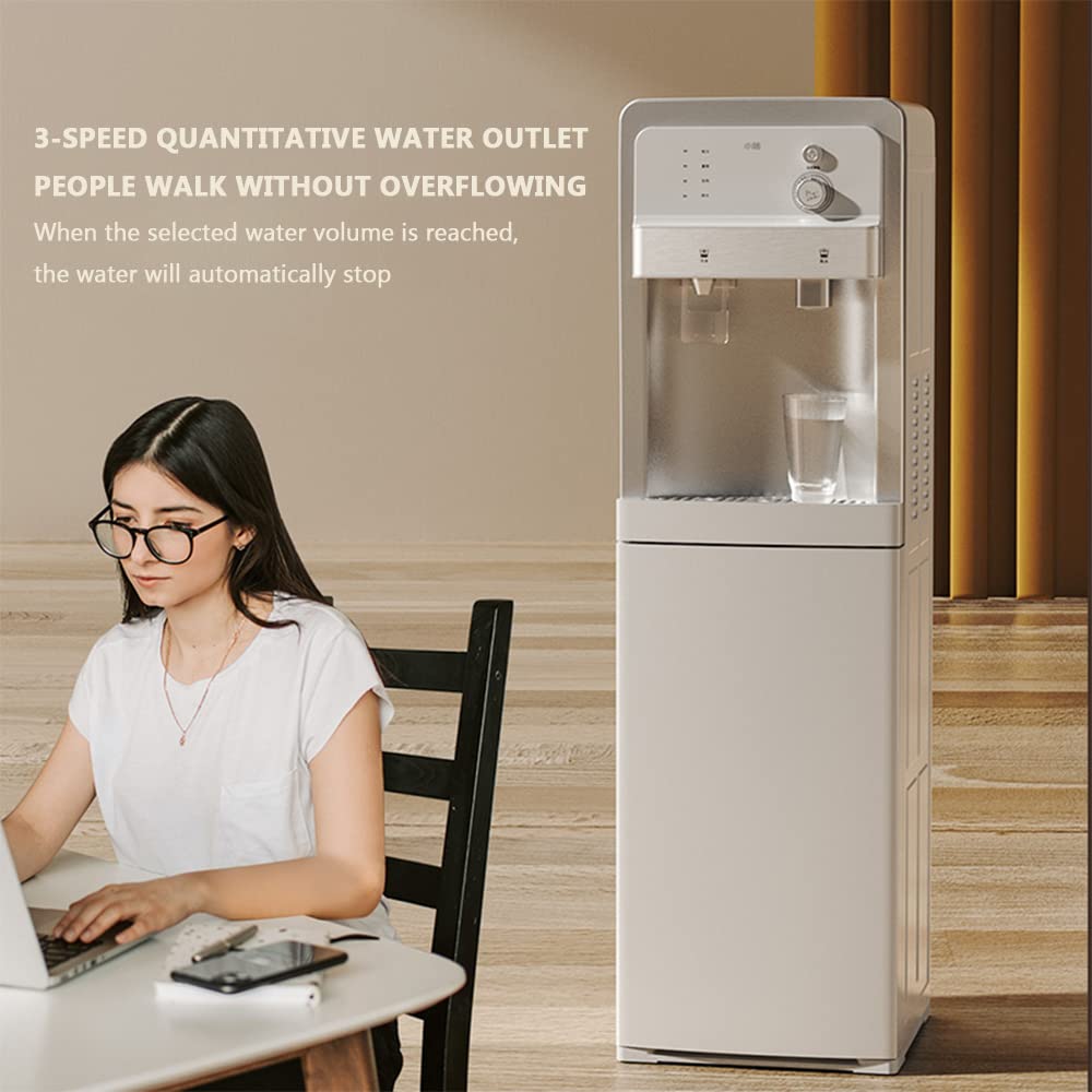 Dispensador instantáneo de agua caliente, cubo inferior para el hogar, sala de estar, completamente automático, inteligente, calor frío, vertical, oficina, dispensador de agua de pie, frío calie