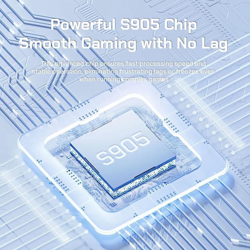 Miniatura 2 de Nueva consola de juegos retro U36 2025, más de 50000 juegos y 40 emuladores, con controladores inalámbricos duales de 2.4G, Plug and Play 4K HD HDMI