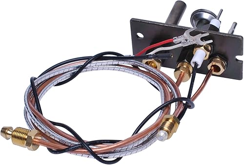 Miniatura 5 de 10002264 - Conjunto piloto SIT de gas natural propano (NG) de 3 vías compatible con HHT, Majestic, Monessen, Temco, Vermont Castings Estufas de gas