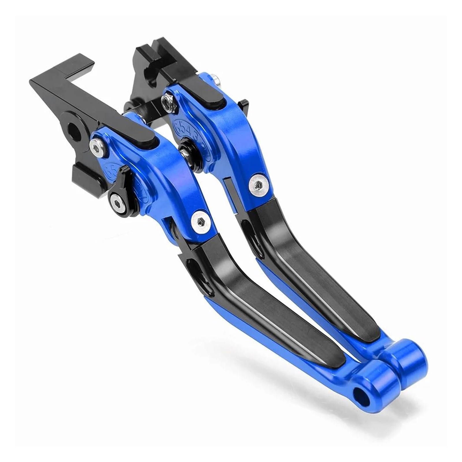 RVEVFBKBAL Motorcycle Brake Clutch Levers Handle Lever for VFR400 NC30 VTX1300 Retro NSR250 CBR400 RVF400 NC35 Adjustable Foldable(A)