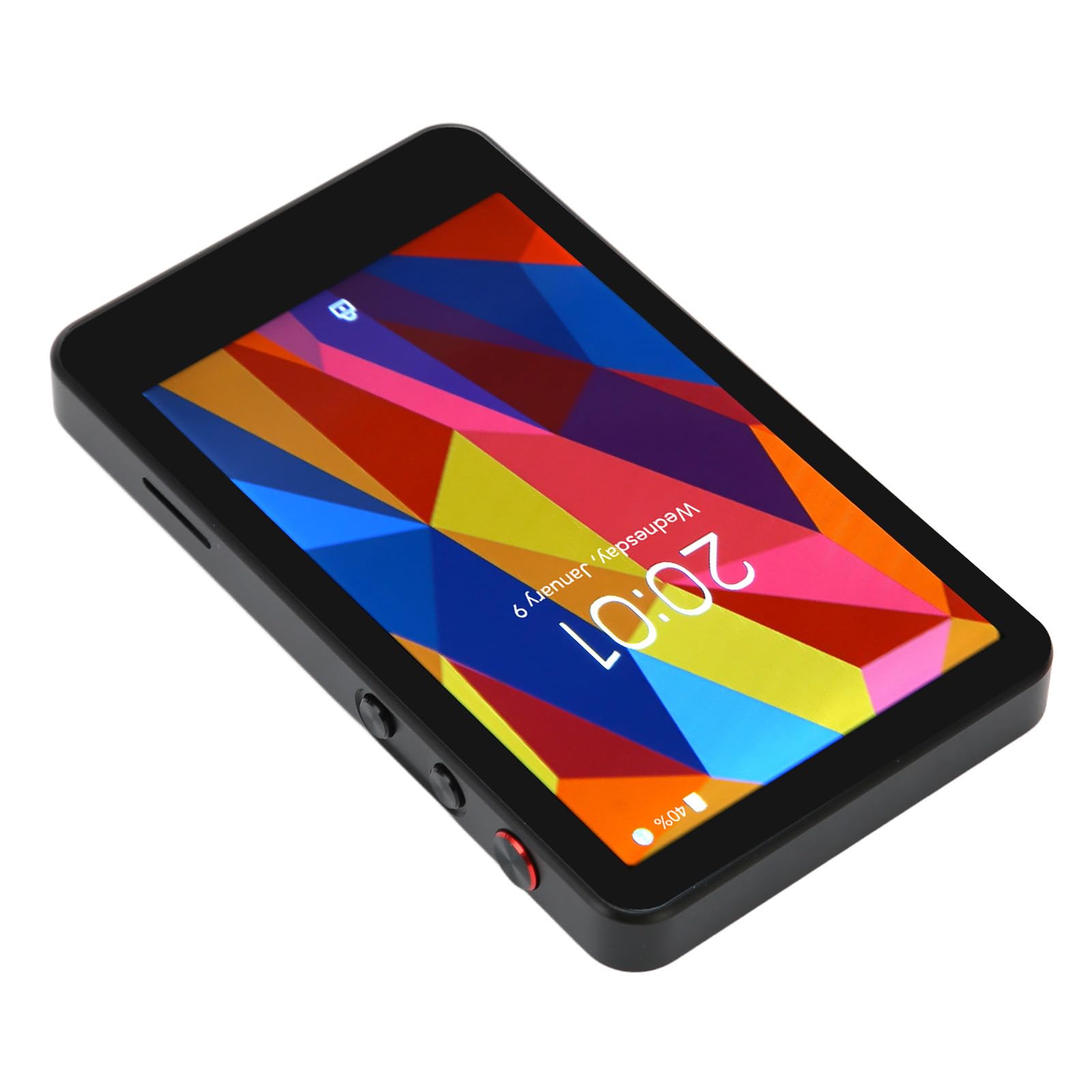 Lettore MP4 Touchscreen 4 Pollici, Bluetooth WiFi, Batteria 30 | Corpo in Lega di Zinco, Uso da Viaggio e Sport, Compatibile con , Scheda da 128GB, Musica HiFi, Compatibile con autoradio.