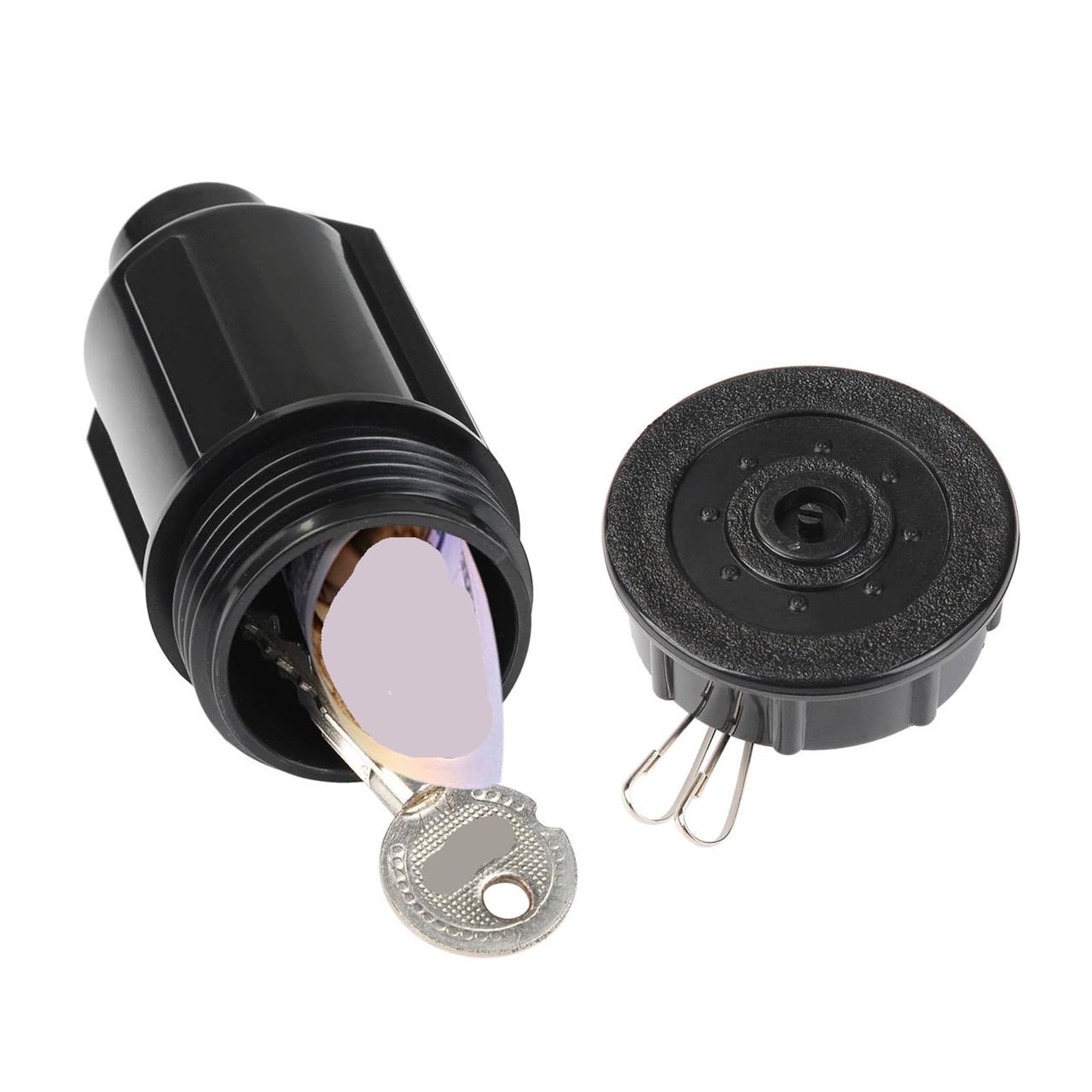Hide Key Cash Hidden Box Sprinkler Head Money Safe Outdoor Garden Yard Hiding Vault Case