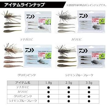 Amazon.co.jp: ダイワ(DAIWA) スモラバ スモールラバージグSS1
