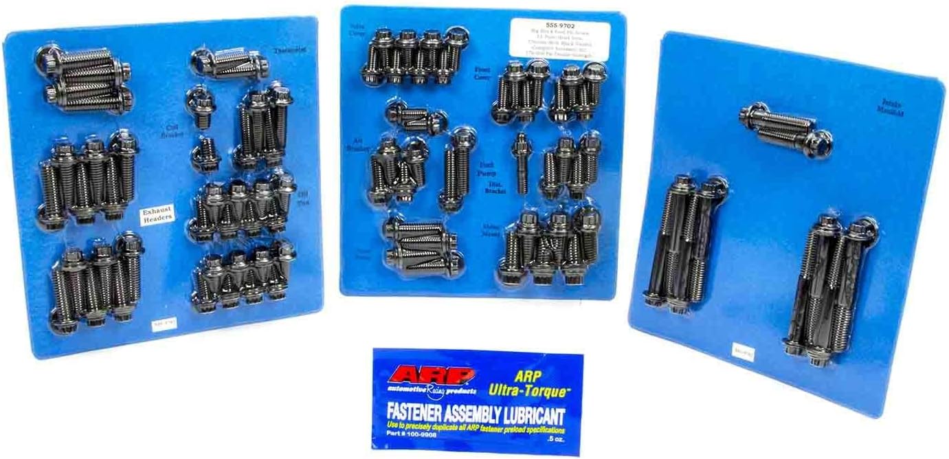 ARP 555-9702 12-Point Complete Engine Fastener Kit for Ford FE Series