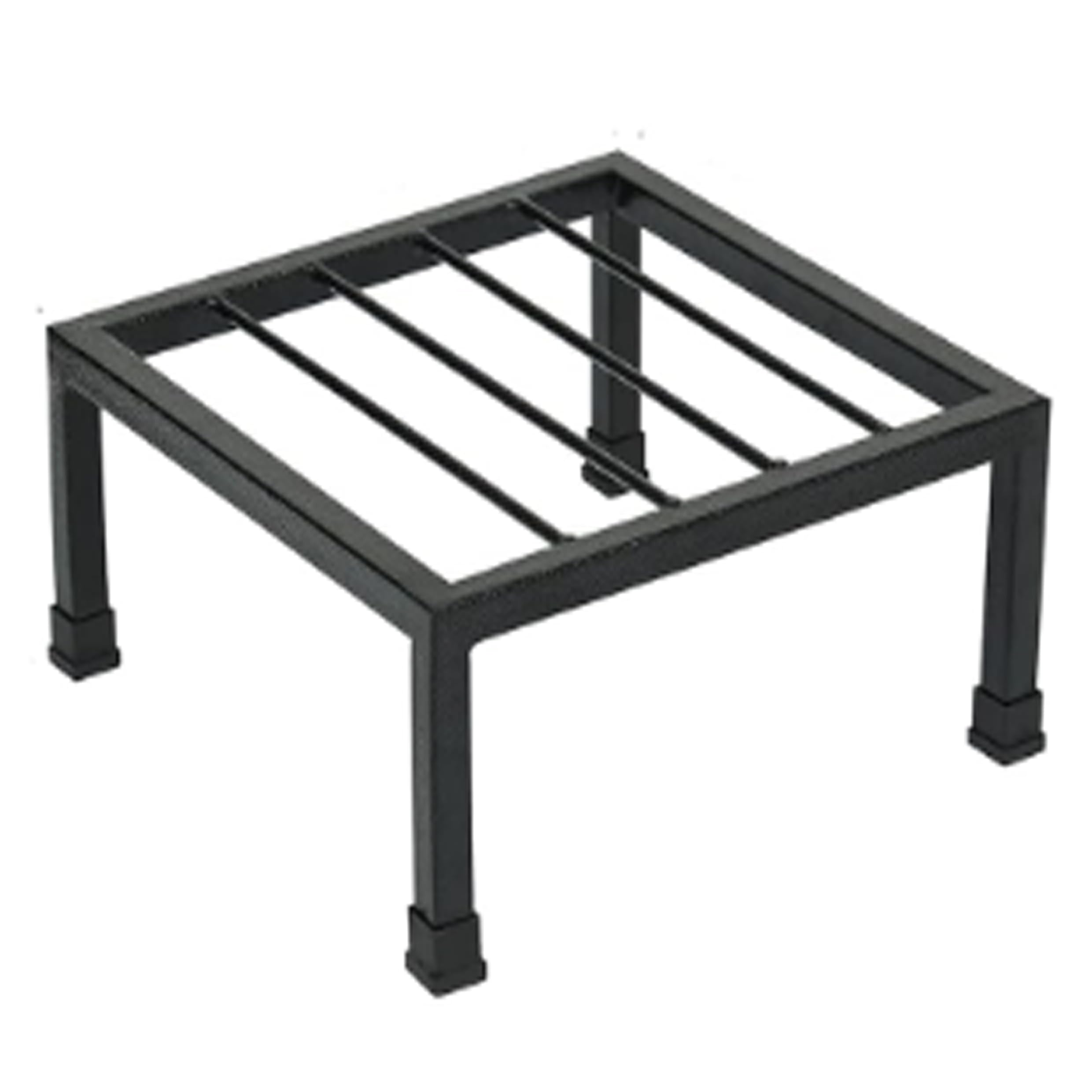 Black Metal Plant Stand - Balcony & Indoor -3