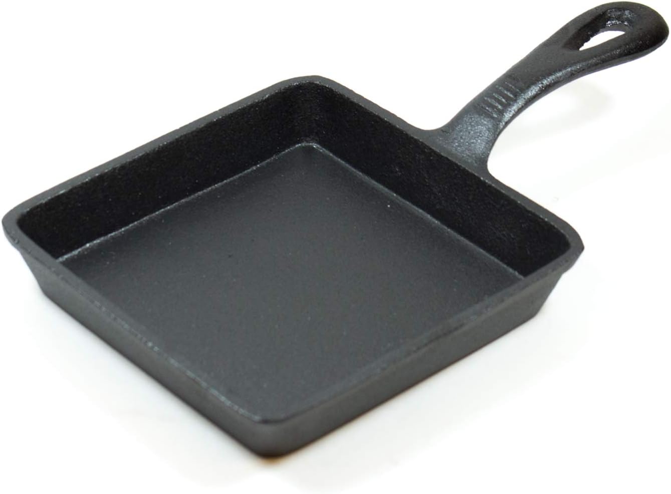 Old Mountain Cast Iron Pre Seasoned 5.75 Inch Square Skillet, Set of 6