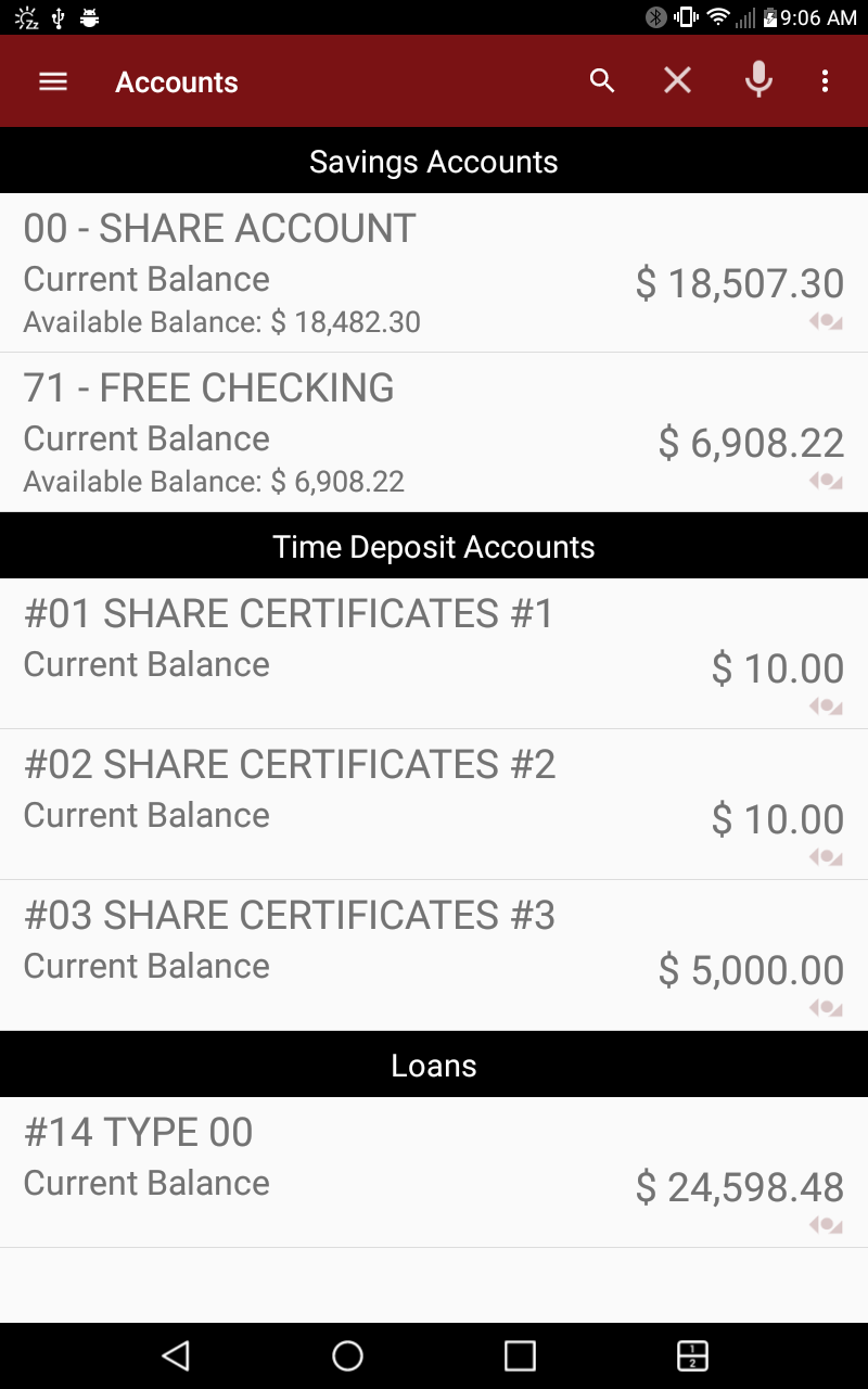 RelianceCU Mobile Banking App on Amazon Appstore