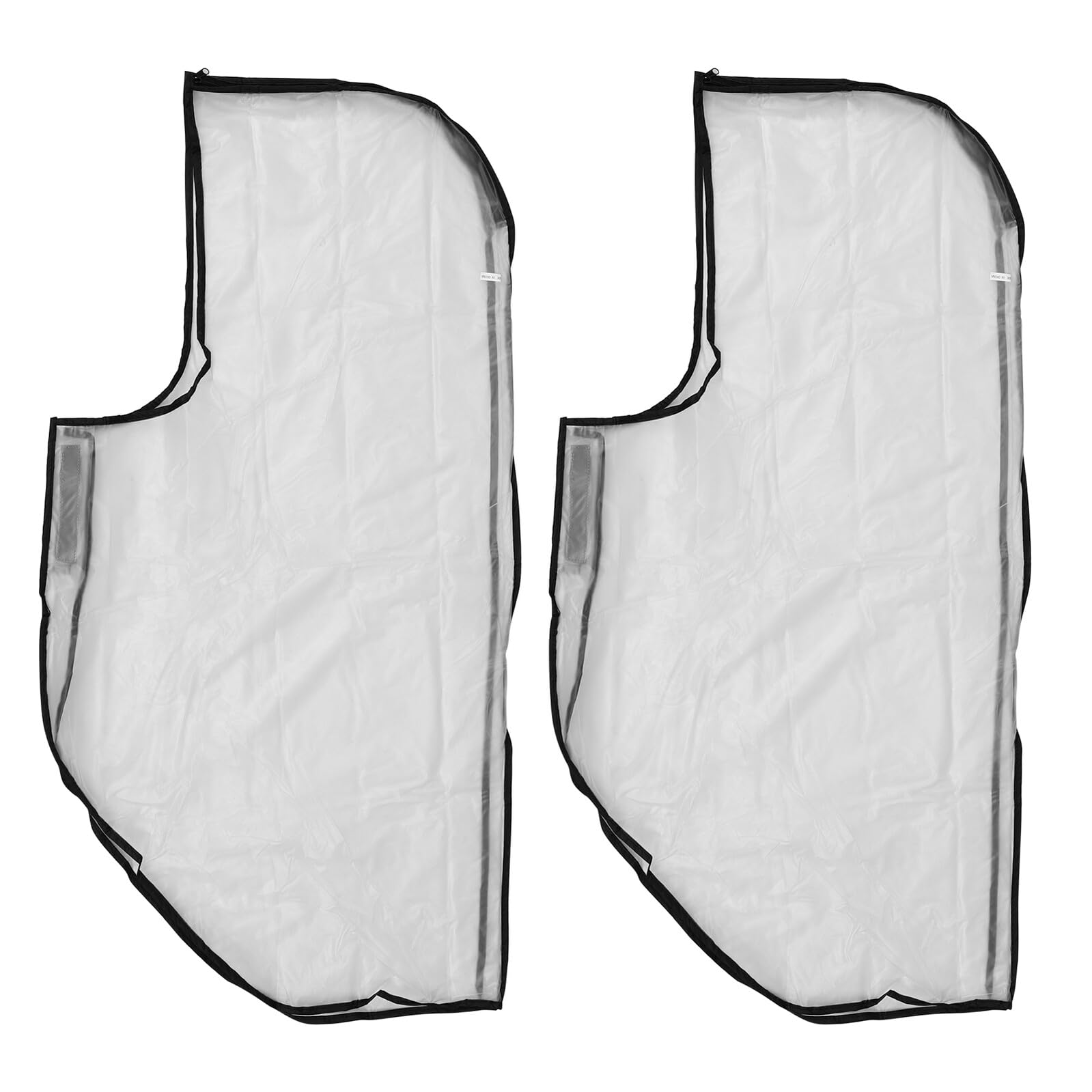 VANZACK Funda para Bolsa de Golf 2 Piezas Transparente Tamaño 117 X 63 CM Protección contra Lluvia y Polvo para Bolsas y Carros de Golf Acceso Rápido y Portátil