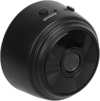Vista 10 de Mini cámara A9, cámara 1080P con cubierta trasera magnética, mini videocámara de seguridad para el hogar Micro videovigilancia cámara (blanco)