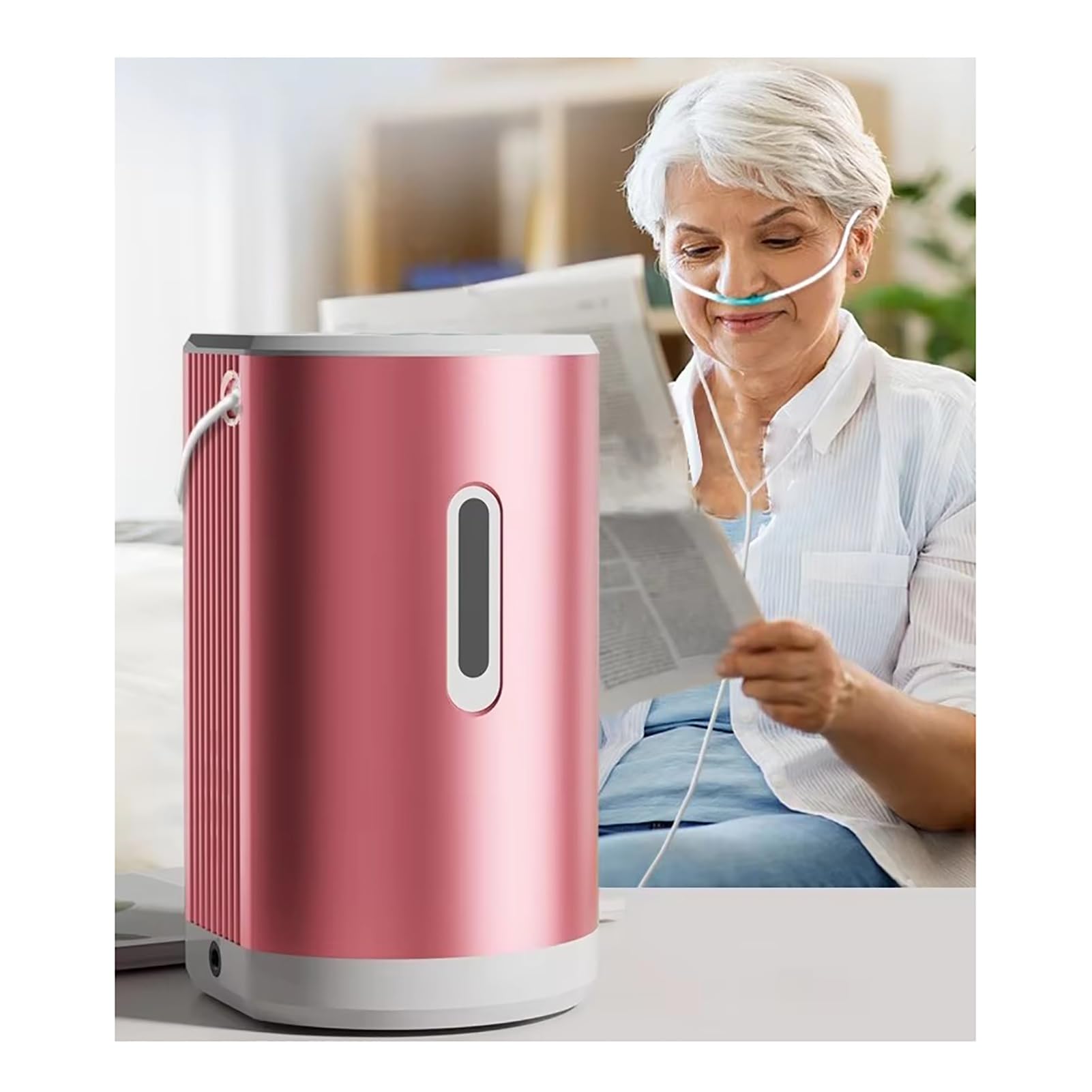 Dwukanałowy inhalator wodoru, przenośny generator wodoru z technologią PEM, wysoka czystość 99,99%, niski poziom hałasu, idealny do domu, samochodu i podróży 450ml/min