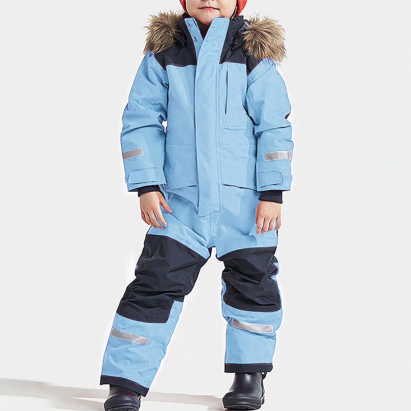 Tuta de Neve Bambino Ragazzi Tuta de Sci Monopezzo Bambine Tute de Neve Ragazza Invernale Impermeabile Antivento