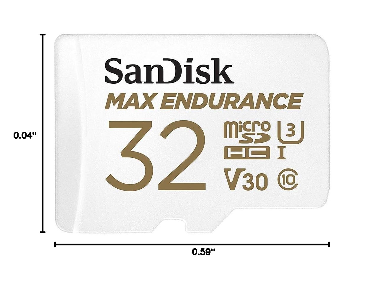 SANDISK 32GB MAX Endurance microSDHC Card with Adapter for Home Security Cameras and Dash cams - C10 U3 V30 4K UHD Micro SD Card - SDSQQVR-032G-GN6IA product thumbnail 7