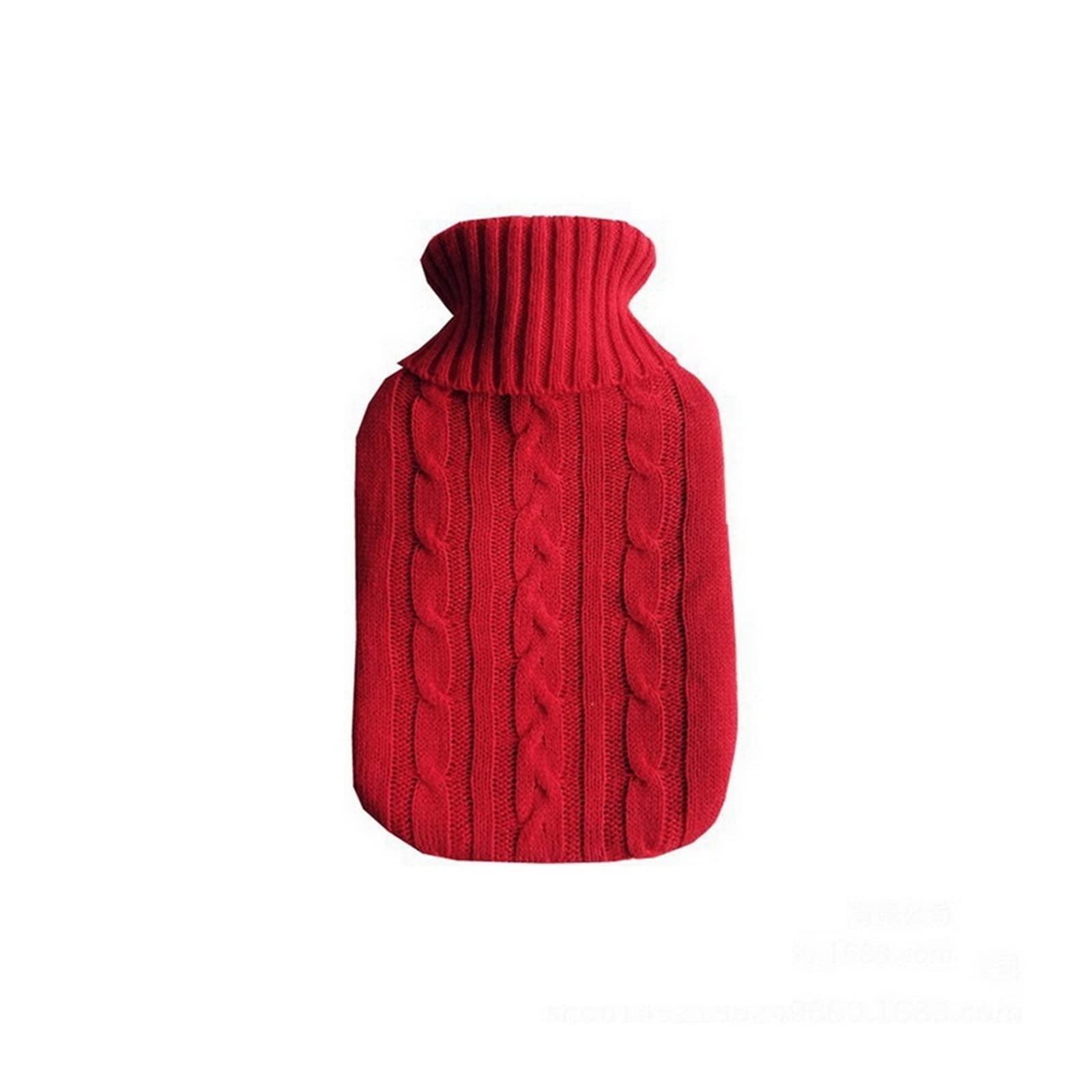 Termofor Hot Water Bag Cover Warm ，Heat Preservation Hot Water Bottle Cover For Winter Keep Warm Cover Butelka z gorącą wodą, trwała (Color : 01)