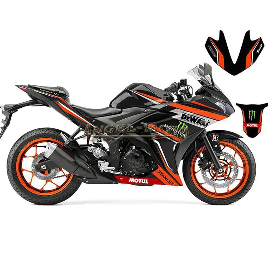 Amazon | Angel-moto バイク外装パーツ 対応車体 YZF R3 R25