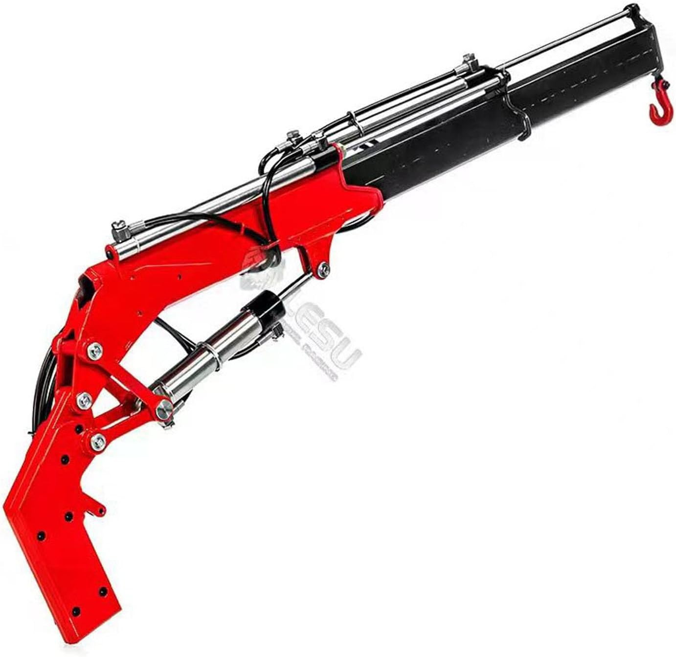 LESU Metal Fly Jib Arm Crane for 1/14 RC Hydraulic Dumper Car Model Cranes Parts…