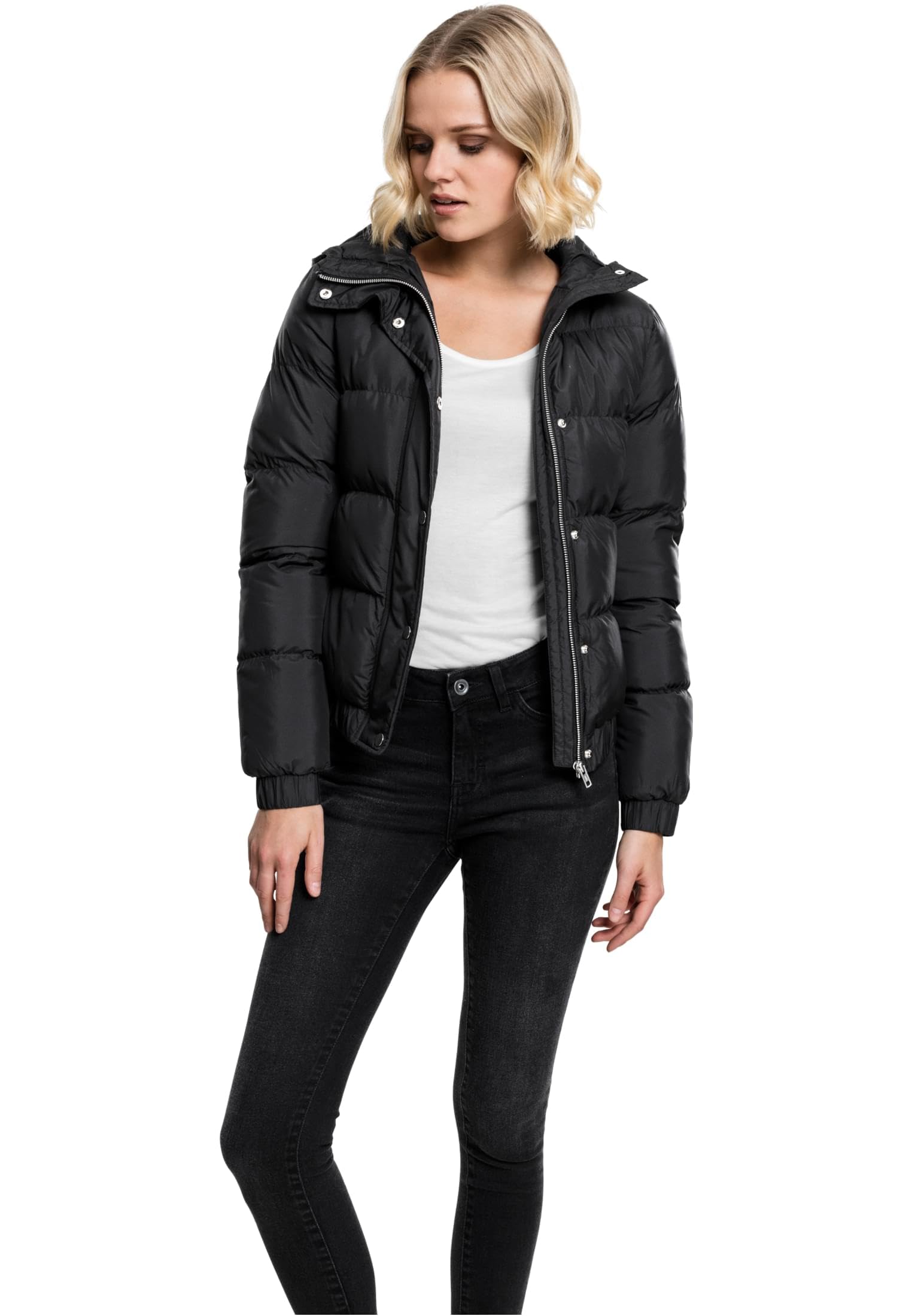 Urban Classics Women's Noir Parka Urban Classic Hooded