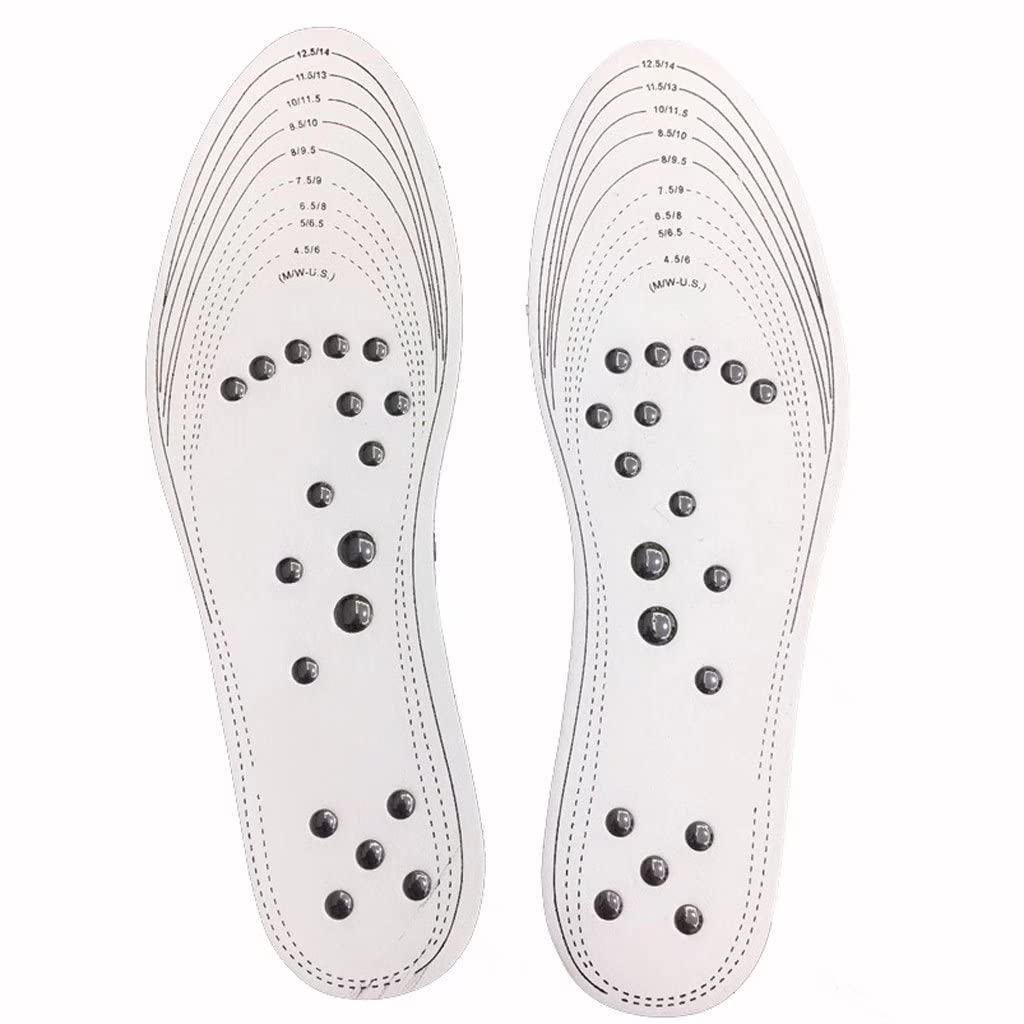 Magnet-Einlegesohlen, Fußreflexzonen-Schuhkissen Zur Schmerzlinderung Und Verbesserung Der Gesundheit(3 Pair)